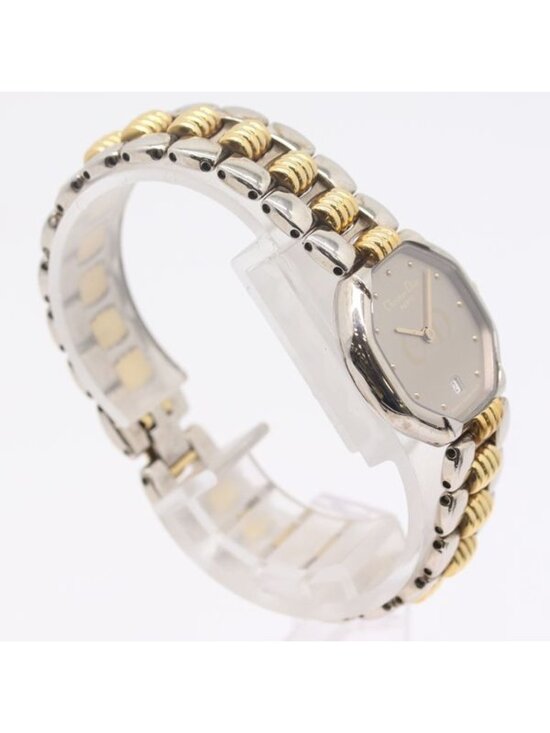 Dior Octagon 48.203 Quartz Champagne Dial Watch